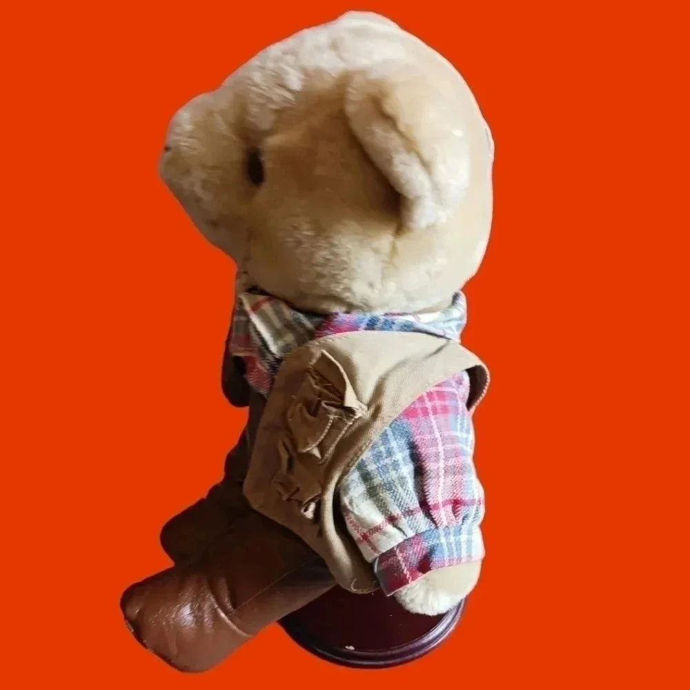 Tender heart treasures bear fishing plush  